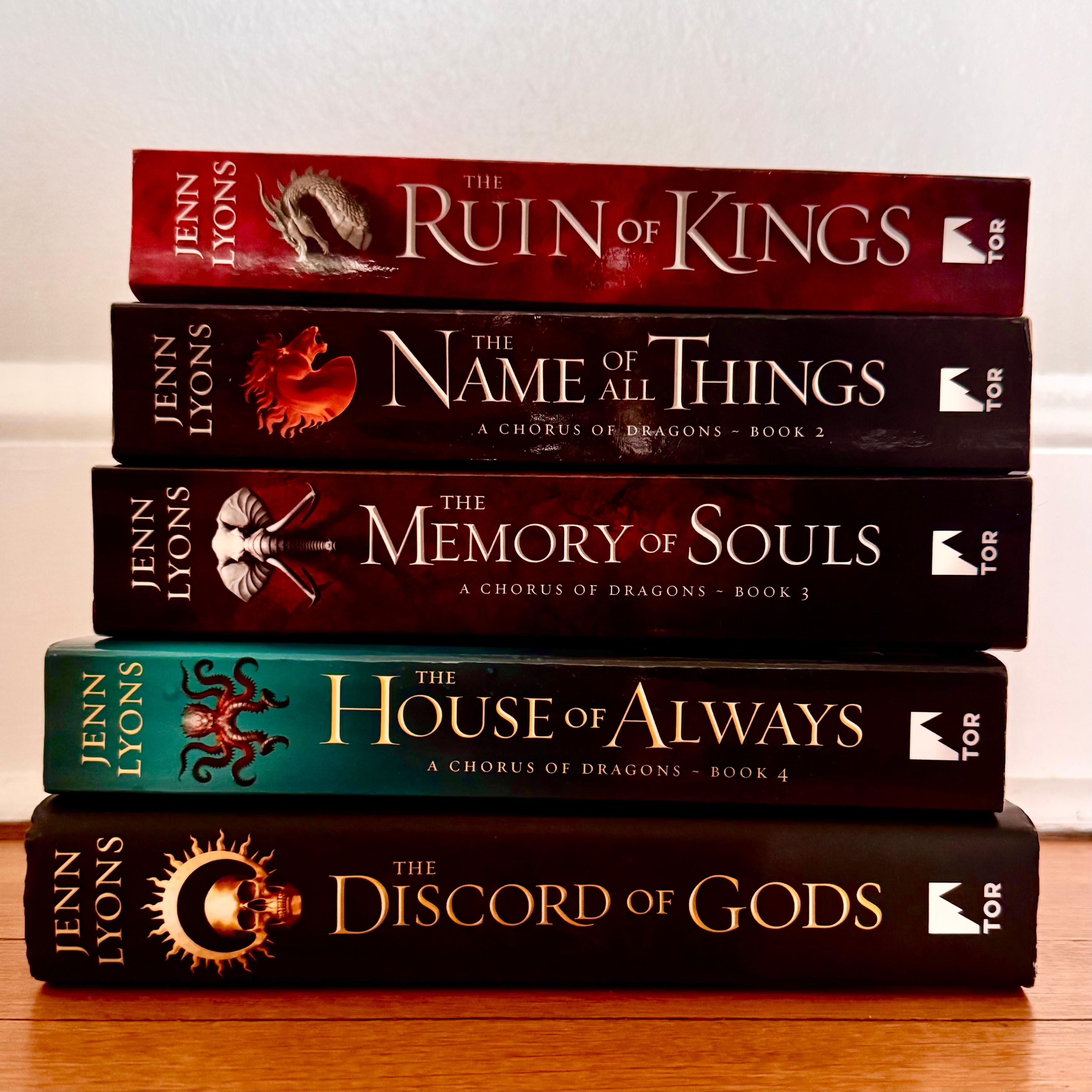 Book Review: A Chorus of Dragons series by Jenn Lyons